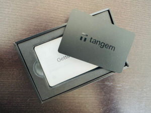 Tangem Krypto Wallet - Karte + Box